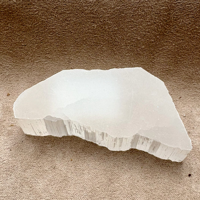 Selenite Freeform Charging Plate