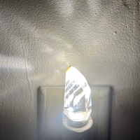 Night Light with Amianto Quartz Crystal