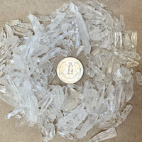Quartz Crystals (Broken) Mixed Sizes (150 grams)