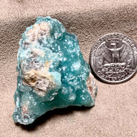 Aurichalcite and Smithsonite (Socorro County, New Mexico)