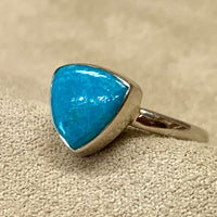 Turquoise and Sterling Silver Ring (size 6)