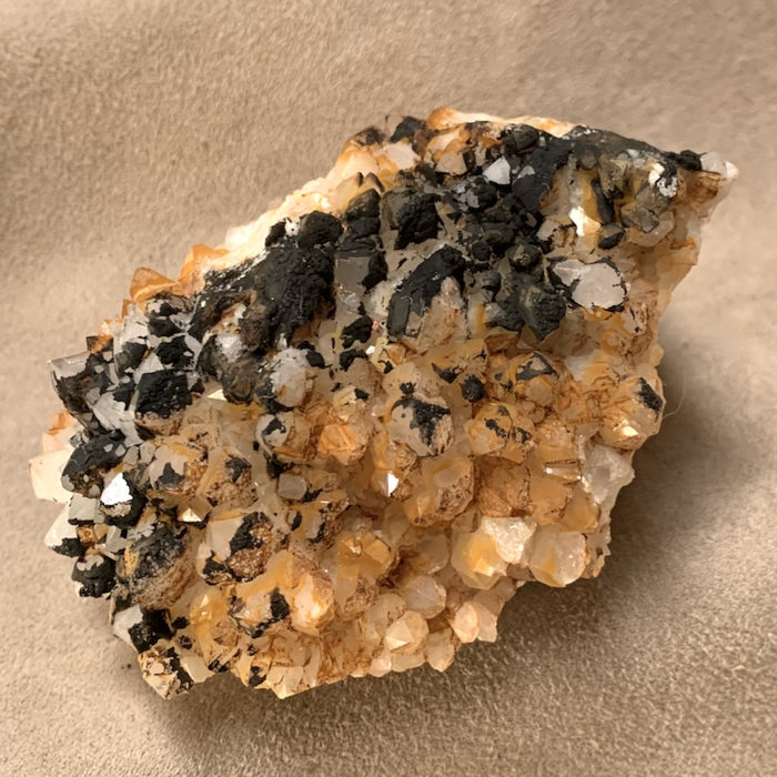 Quartz with Iron & Manganese Oxides (South Carolina)