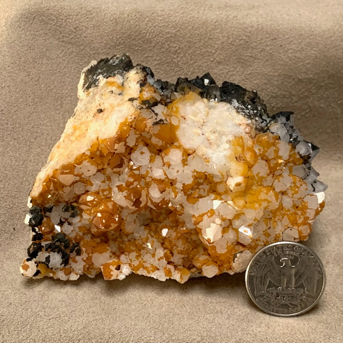 Quartz with Iron & Manganese Oxides (South Carolina)