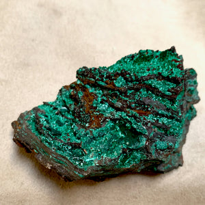 Malachite with Goethite (Mexico)