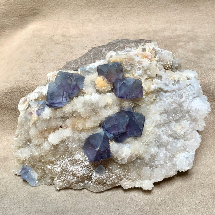 Fluorite and Quartz (Socorro County, New Mexico)