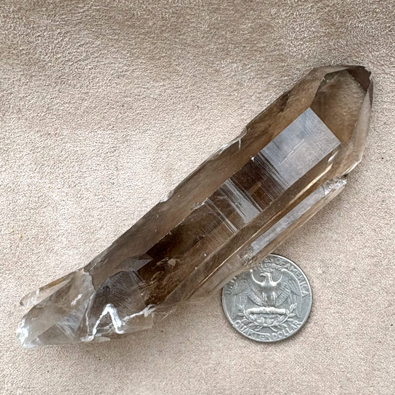 Smoky Quartz Crystal (Lincoln County, New Mexico)