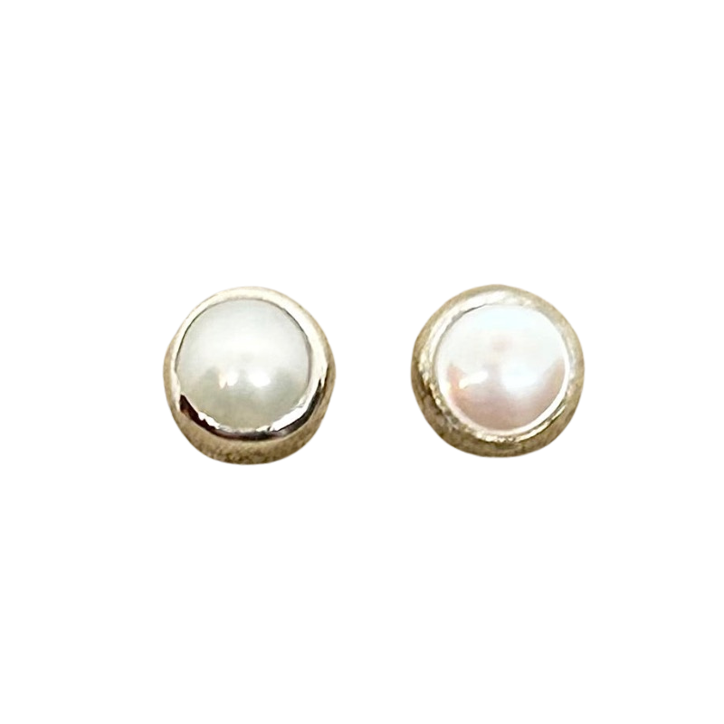 Pearl Stud Earrings
