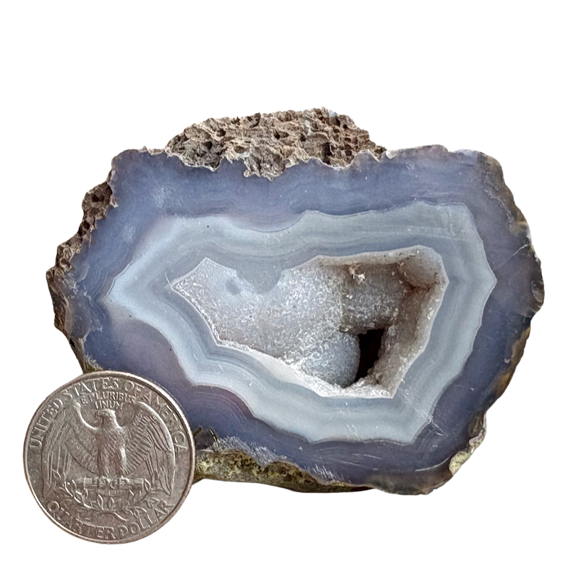 Geode, Laguna Agate (Mexico)