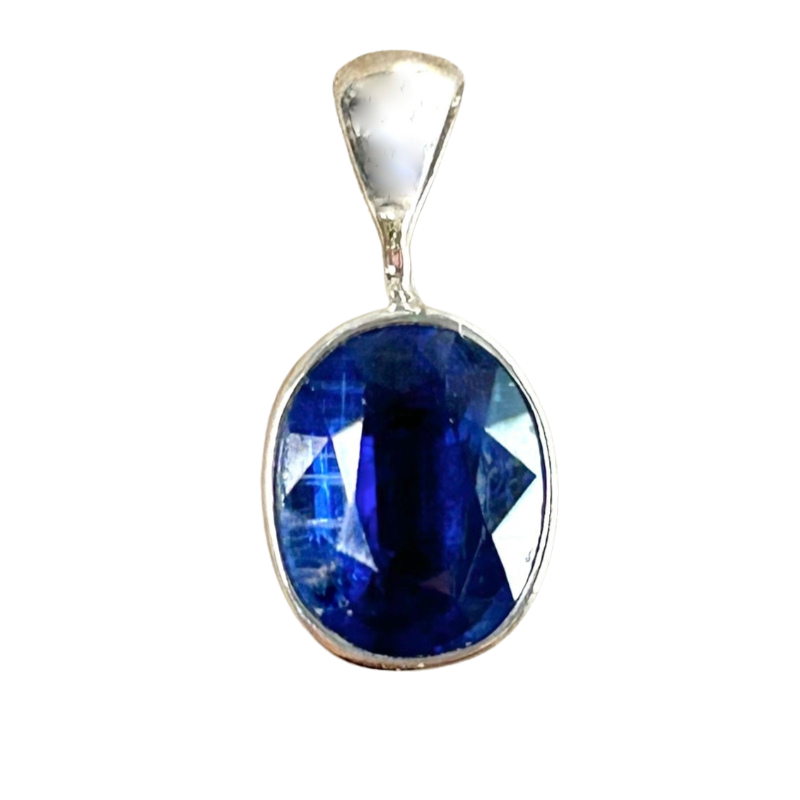 Kyanite in Sterling Silver Pendant