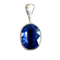 Kyanite in Sterling Silver Pendant