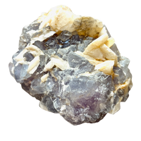 Fluorite and Quartz (Fish Stick deposit, Blanchard Mine, Socorro Co., New Mexico)