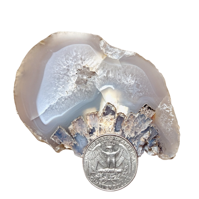 Geode, Agate (Sagenite) (Bulgaria)