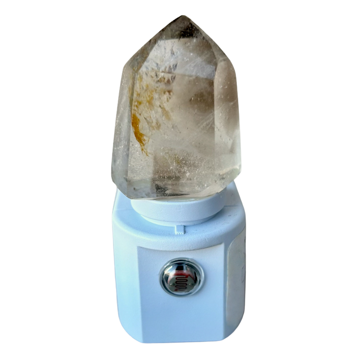 Night Light with Smoky Quartz Crystal