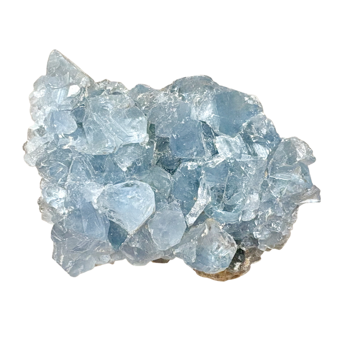 Celestite Crystal Cluster (Madagascar)