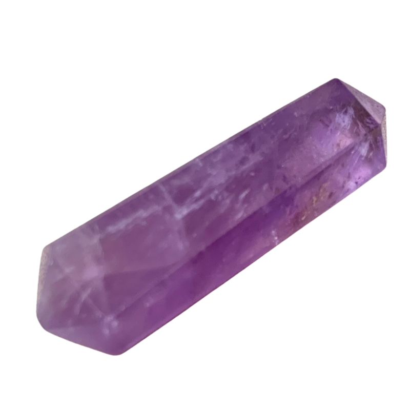 Amethyst DT Carved Crystal  (inner strength, intuition, spirituality)
