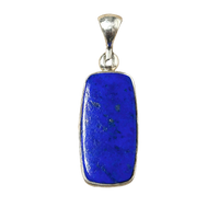 Lapis and Sterling Silver Pendant