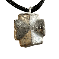 Staurolite Crystal (Taos Co., New Mexico) Pendant and Cord