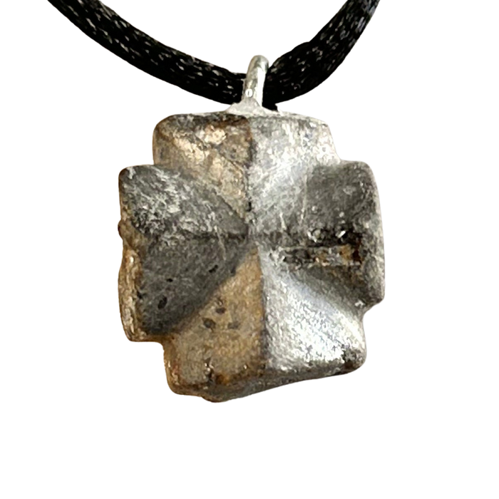 Staurolite Crystal (Taos Co., New Mexico) Pendant and Cord