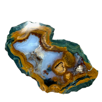 Geode, Orpheus Agate, Polished Face (Bulgaria)
