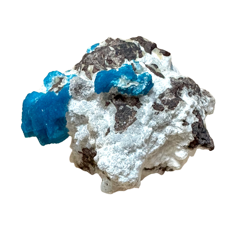 Cavansite on Matrix (India)