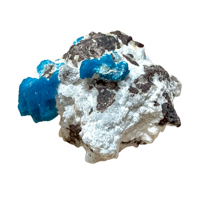 Cavansite on Matrix (India)