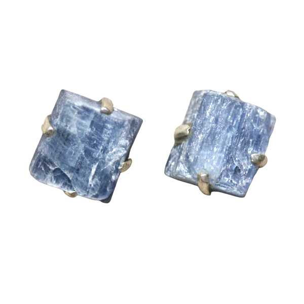 Kyanite Rough Stud Earrings