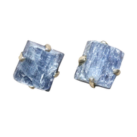 Kyanite Rough Stud Earrings