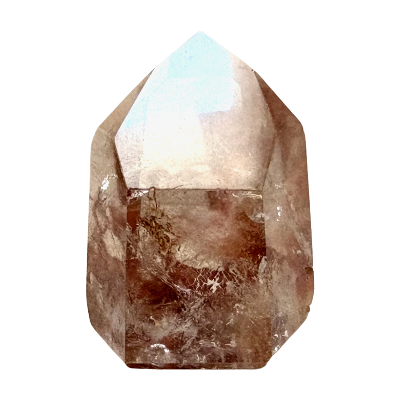 Quartz, Amianto Angel Phantom Polished Crystal (Brazil)