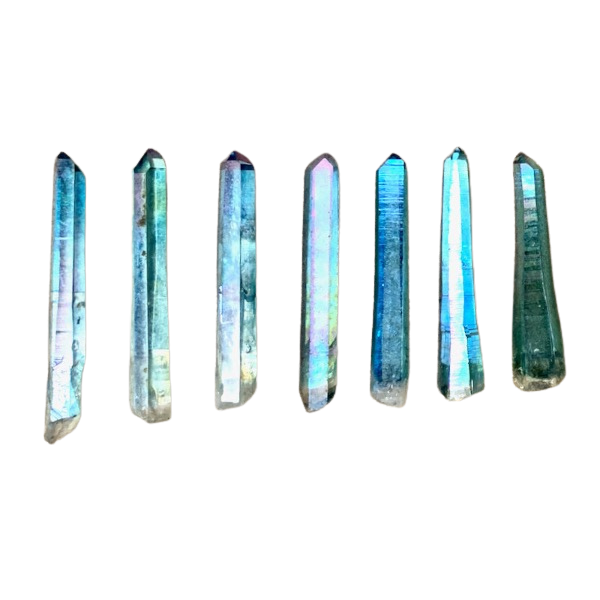 Quartz (Aqua Aura) Crystal