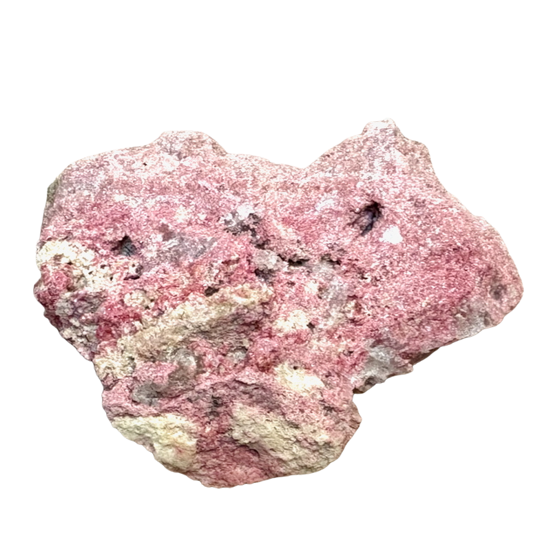 Thulite with garnet & quartz (Taos Co., New Mexico)