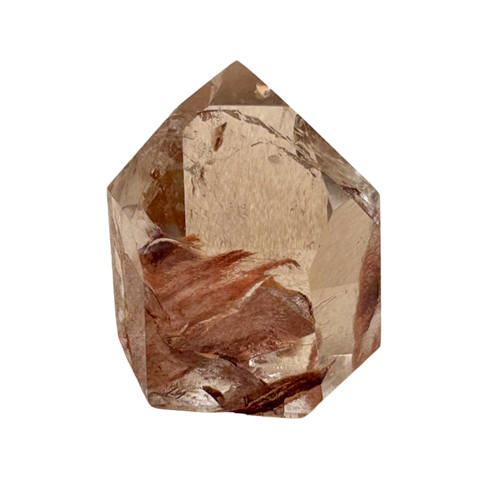 Quartz, Amianto Angel Phantom Polished Crystal (Brazil)