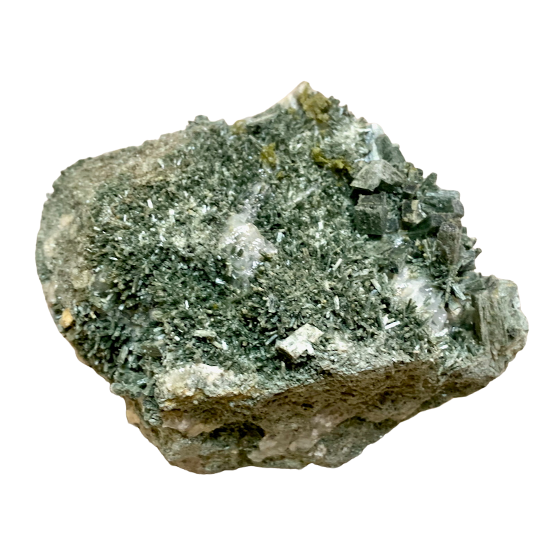 Uralite (Actinolite after Diopside) (Colorado)