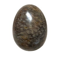 Fossilized Pine Cone Polished Egg (Africa)