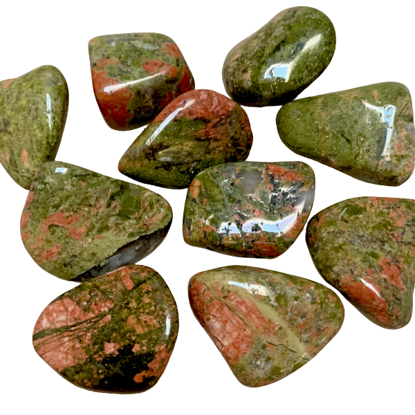 Unakite Polished Pebble (South Africa)