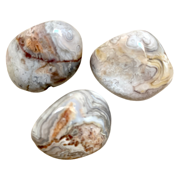 Agate (Crazy Lace) Polished Pebble