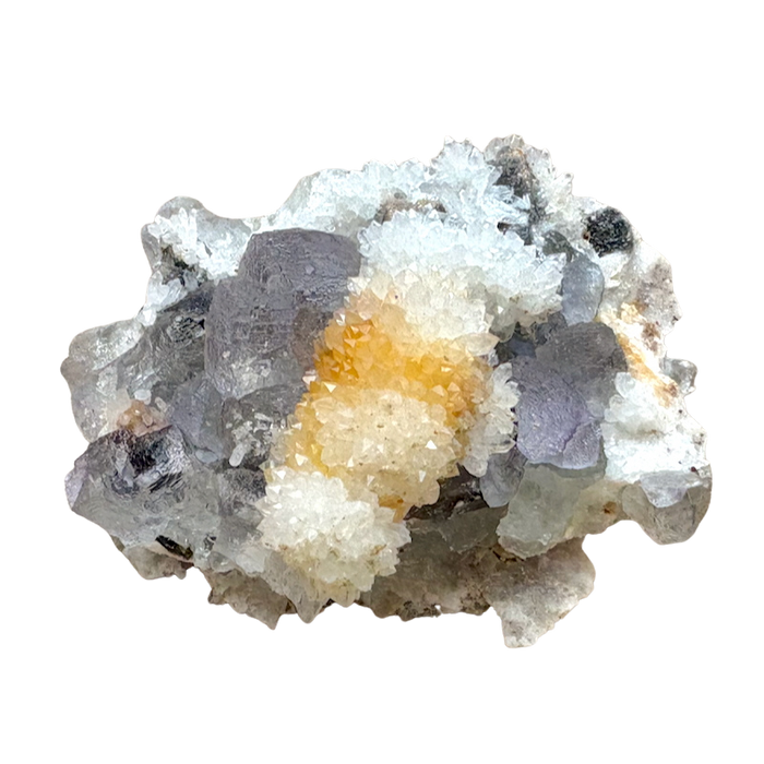 Fluorite, Quartz & Galena (Mex-Tex Mine, Socorro Co., New Mexico)