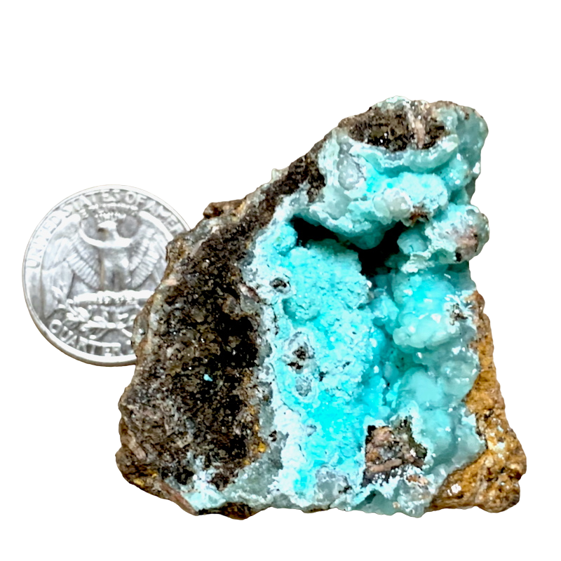 Smithsonite with Aurichalcite (Kelly Mine, Socorro Co., New Mexico)