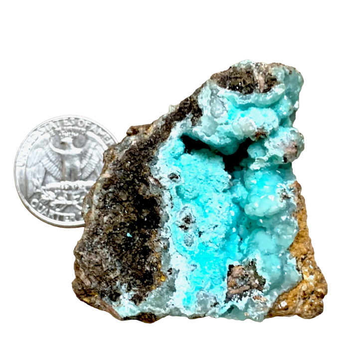 Smithsonite with Aurichalcite (Kelly Mine, Socorro Co., New Mexico)