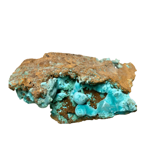 Aurichalcite over Malachite (Mexico)