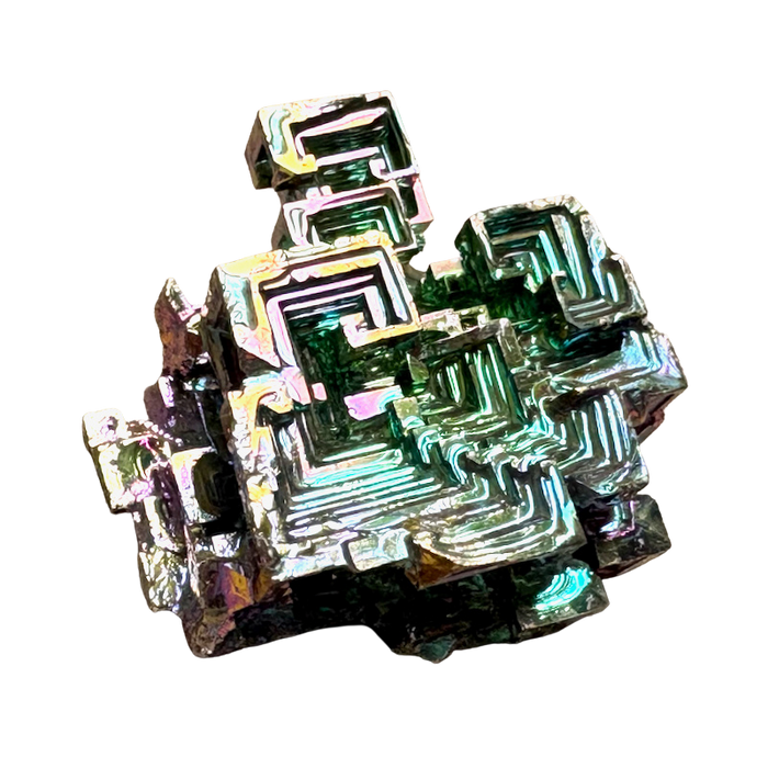 Bismuth Lab-grown Hopper Crystal (Germany)