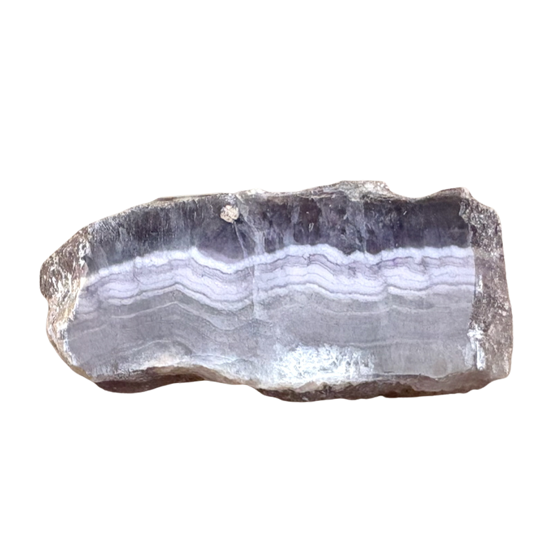 Fluorite, one side polished (Small Fry, Rio Arriba Co., New Mexico)