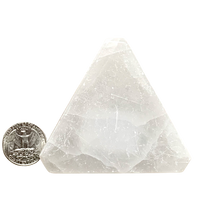 Selenite Charging Plate, Triangular