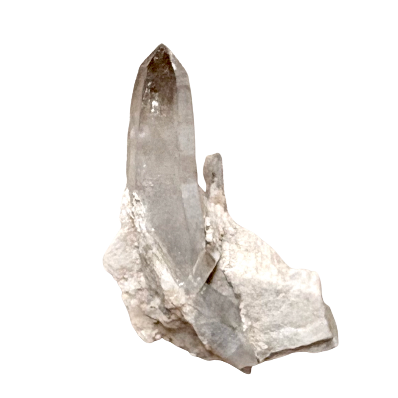 Smoky Quartz on Orthoclase with Albite (Dona Ana County, New Mexico)