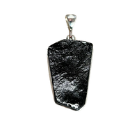 Shungite and Sterling Silver Pendant