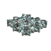 Aquamarine Cocktail Ring (Size 7)