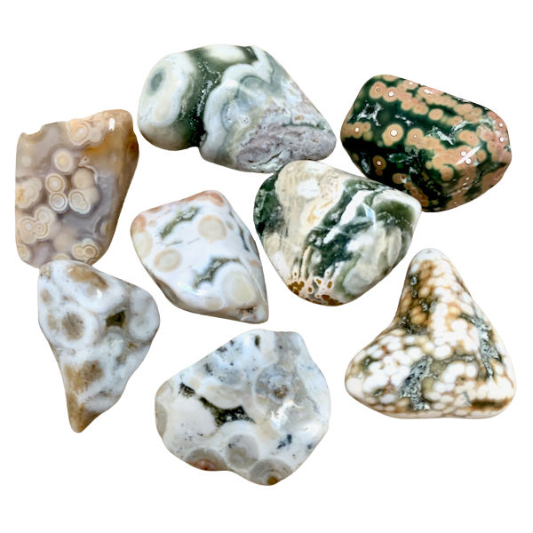 Jasper, Ocean, Polished Pebble (Madagascar)