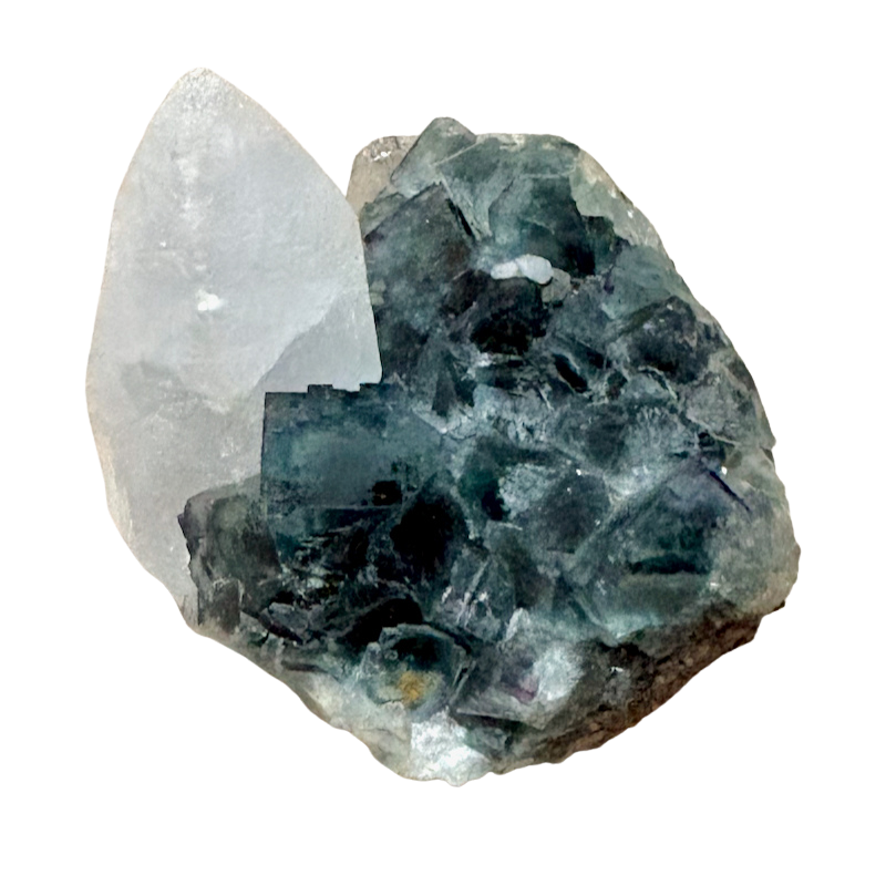 Fluorite and Quartz (Weardale Co., England)
