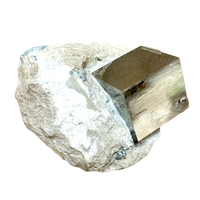 Pyrite Crystal in Matrix (Spain)