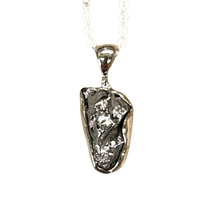 Meteorite  Pendant and Chain