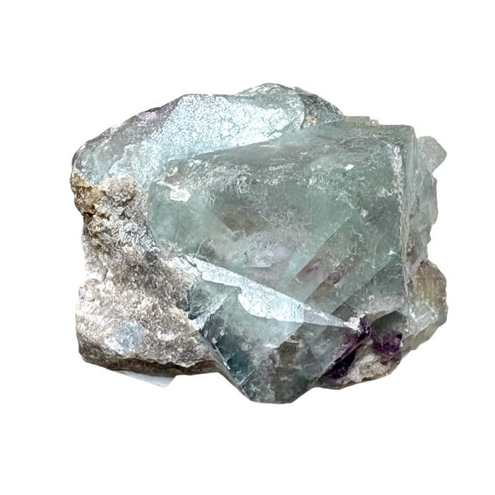 Fluorite and barite (Nakaye Mine, Sierra Co., New Mexico)